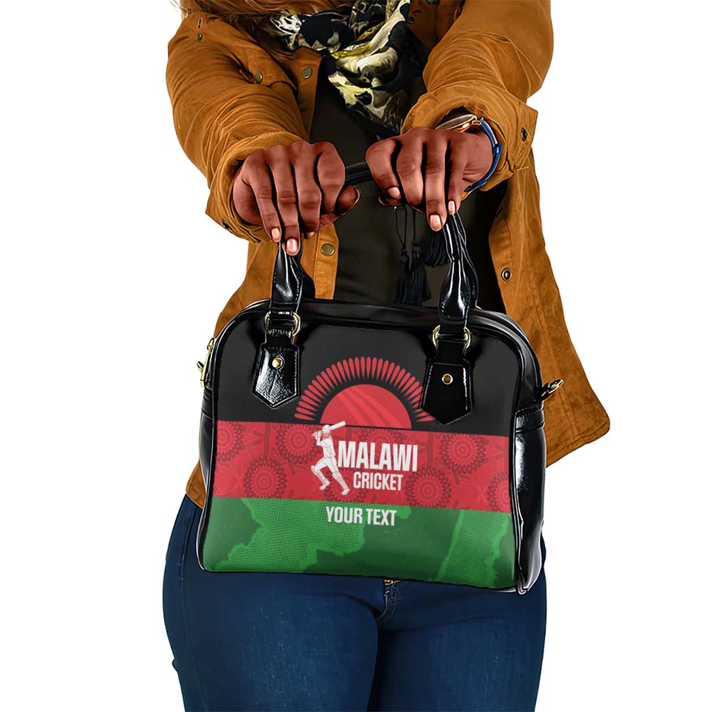 Afro Cricket Malawi Custom Shoulder Handbag Go Champions Flag Style - African Pride