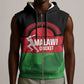 Afro Cricket Malawi Custom Sleeveless Zip Hoodie Go Champions Flag Style - African Pride