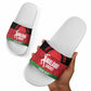 Custom Malawi Cricket Slide Sandals Go Champions Flag Style