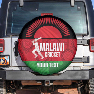 Afro Cricket Malawi Custom Spare Tire Cover Go Champions Flag Style - African Pride