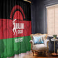 Afro Cricket Malawi Custom Window Curtain Go Champions Flag Style - African Pride