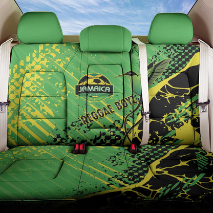 Jamaica Football Back Car Seat Cover Come On Reggae Boyz Red-billed streamertail - African Pride