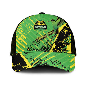 Jamaica Football Baseball Net Cap Come On Reggae Boyz Red-billed streamertail - African Pride