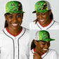 Jamaica Football Baseball Net Cap Come On Reggae Boyz Red-billed streamertail - African Pride