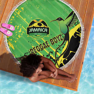 Jamaica Football Beach Blanket Come On Reggae Boyz Red-billed streamertail - African Pride