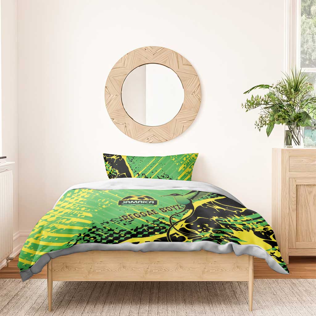 Jamaica Football Bedding Set Come On Reggae Boyz Red-billed streamertail - African Pride