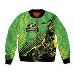 Custom Jamaica Football Bomber Jacket Come On Reggae Boyz Red-billed streamertail - African Pride