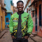Custom Jamaica Football Bomber Jacket Come On Reggae Boyz Red-billed streamertail - African Pride