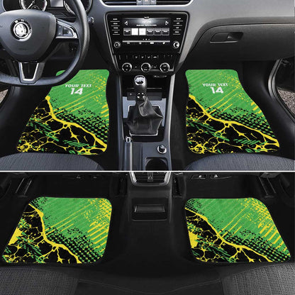 Custom Jamaica Football Car Mats Come On Reggae Boyz Red-billed streamertail - African Pride