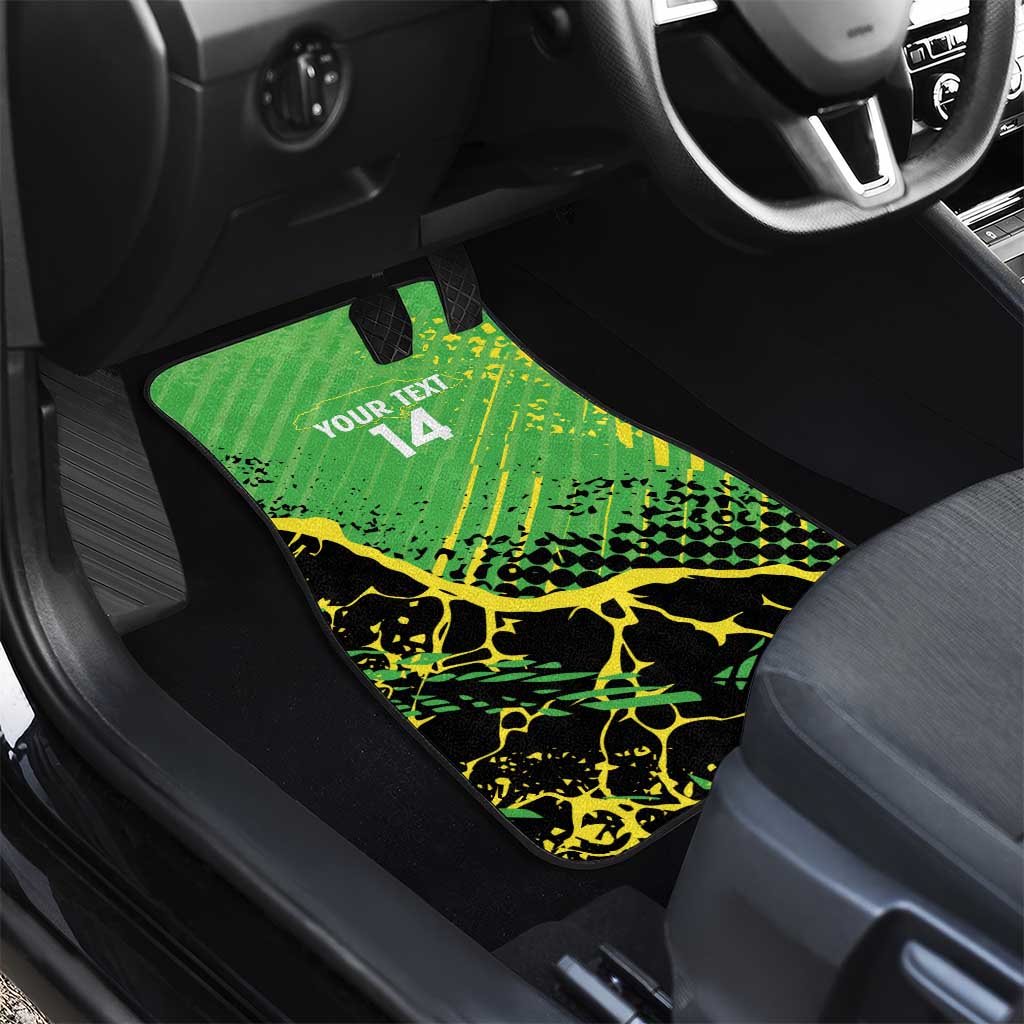 Custom Jamaica Football Car Mats Come On Reggae Boyz Red-billed streamertail - African Pride