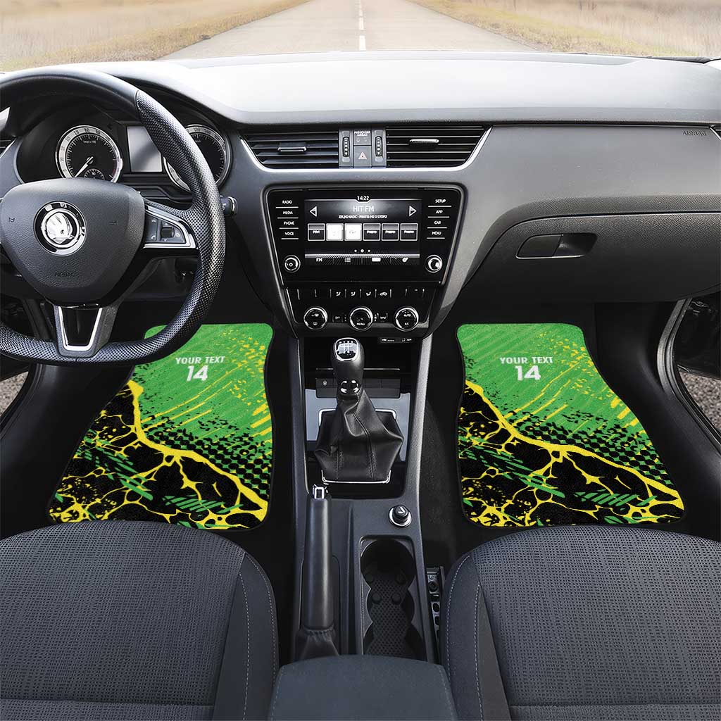 Custom Jamaica Football Car Mats Come On Reggae Boyz Red-billed streamertail - African Pride