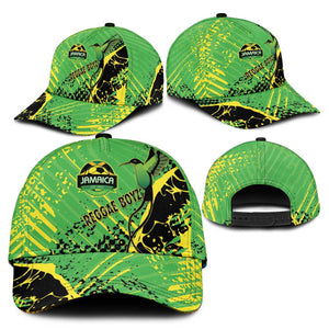 Jamaica Football Classic Cap Come On Reggae Boyz Red-billed streamertail - African Pride