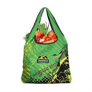 Jamaica Football Grocery Bag Come On Reggae Boyz Red-billed streamertail - African Pride