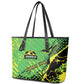 Jamaica Football Leather Tote Bag Come On Reggae Boyz Red-billed streamertail - African Pride