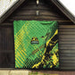 Jamaica Football Quilt Come On Reggae Boyz Red-billed streamertail - African Pride