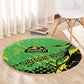 Jamaica Football Round Carpet Come On Reggae Boyz Red-billed streamertail - African Pride