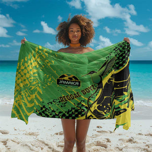 Jamaica Football Sarong Come On Reggae Boyz Red-billed streamertail - African Pride
