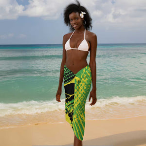 Jamaica Football Sarong Come On Reggae Boyz Red-billed streamertail - African Pride