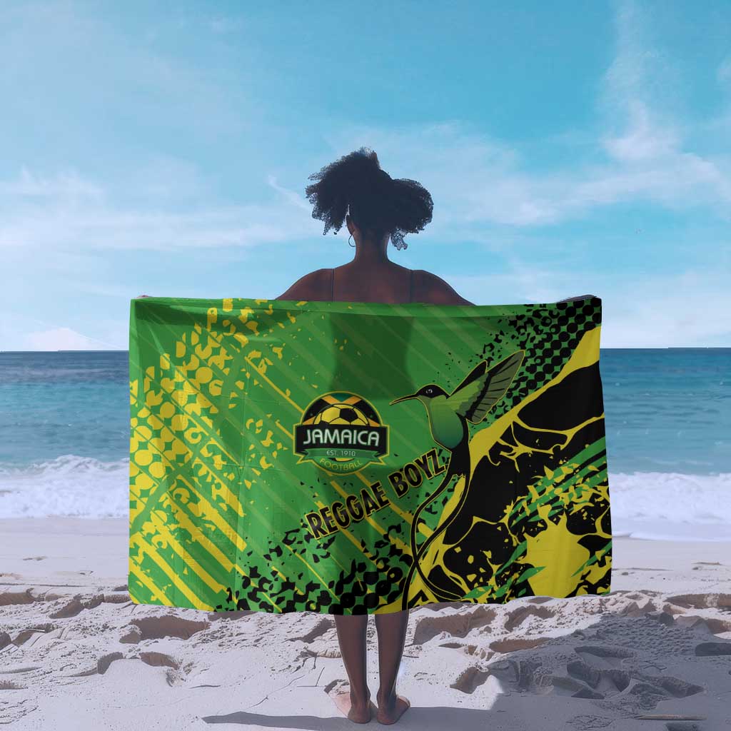 Jamaica Football Sarong Come On Reggae Boyz Red-billed streamertail - African Pride