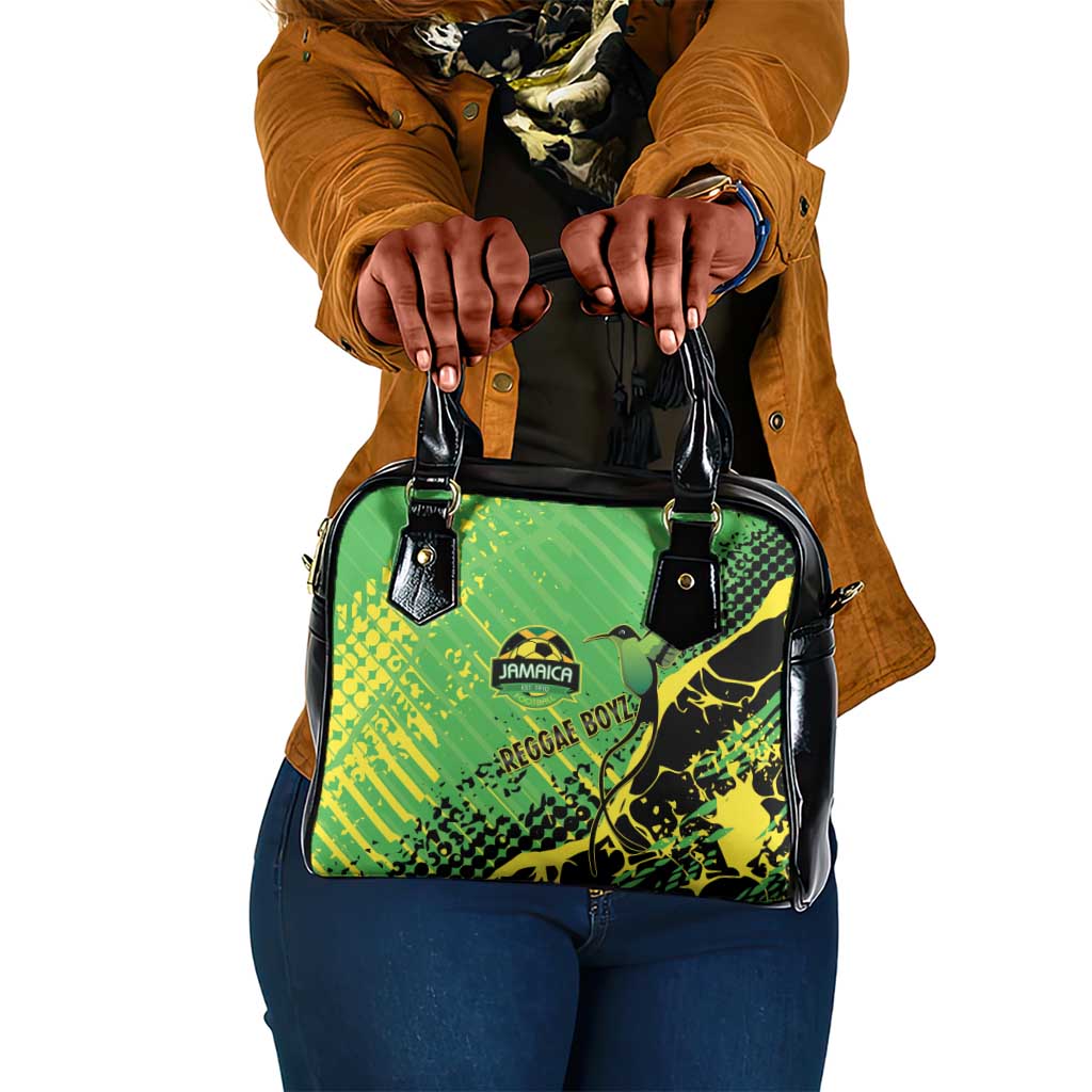 Jamaica Football Shoulder Handbag Come On Reggae Boyz Red-billed streamertail - African Pride