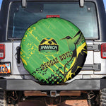 Jamaica Football Spare Tire Cover Come On Reggae Boyz Red-billed streamertail - African Pride