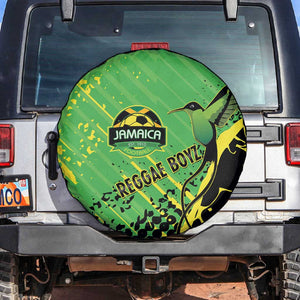 Jamaica Football Spare Tire Cover Come On Reggae Boyz Red-billed streamertail - African Pride