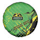 Jamaica Football Spare Tire Cover Come On Reggae Boyz Red-billed streamertail - African Pride