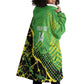 Custom Jamaica Football Wearable Blanket Hoodie Come On Reggae Boyz Red-billed streamertail - African Pride
