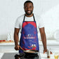 Haiti Football Apron Les Grenadiers Veve Vodou Blue