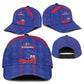 Haiti Football Classic Cap Les Grenadiers Veve Vodou Blue - African Pride