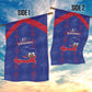 Haiti Football Garden Flag Les Grenadiers Veve Vodou Blue - African Pride