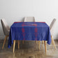 Haiti Football Tablecloth Les Grenadiers Veve Vodou Blue - African Pride
