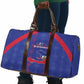Haiti Football Travel Bag Les Grenadiers Veve Vodou Blue