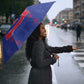 Haiti Football Umbrella Les Grenadiers Veve Vodou Blue
