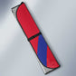 Haiti Football Auto Sun Shade Les Grenadiers Veve Vodou Red