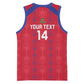 Custom Haiti Football Basketball Jersey Les Grenadiers Veve Vodou Red - African Pride