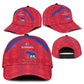 Haiti Football Classic Cap Les Grenadiers Veve Vodou Red - African Pride