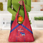 Haiti Football Grocery Bag Les Grenadiers Veve Vodou Red - African Pride