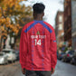 Custom Haiti Football Long Sleeve Shirt Les Grenadiers Veve Vodou Red - African Pride