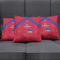 Haiti Football Pillow Cover Les Grenadiers Veve Vodou Red