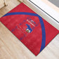 Haiti Football Rubber Doormat Les Grenadiers Veve Vodou Red - African Pride