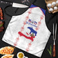 Haiti Football Apron Les Grenadiers Veve Vodou White