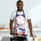 Haiti Football Apron Les Grenadiers Veve Vodou White