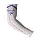 Custom Haiti Football Arm Sleeves Les Grenadiers Veve Vodou White