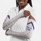 Custom Haiti Football Arm Sleeves Les Grenadiers Veve Vodou White