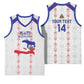 Custom Haiti Football Basketball Jersey Les Grenadiers Veve Vodou White - African Pride