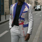 Custom Haiti Football Blazer Les Grenadiers Veve Vodou White