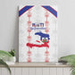 Haiti Football Canvas Wall Art Les Grenadiers Veve Vodou White - African Pride