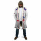 Custom Haiti Football Cloak Les Grenadiers Veve Vodou White