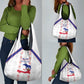 Haiti Football Grocery Bag Les Grenadiers Veve Vodou White - African Pride